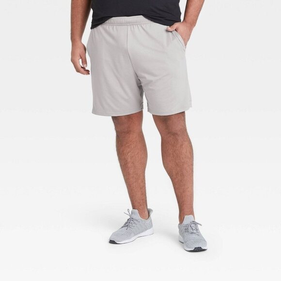 Men's Training Shorts 8.5" - All in Motion™ Light‎ Gray XXL NWT - Picture 1 of 1